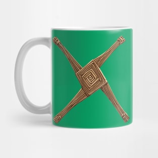 St Brigid Cross February Imbolc Festival Mug